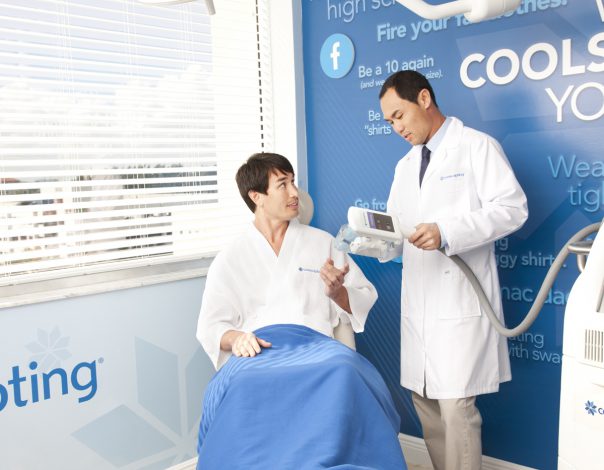 two male doctors having a discussion